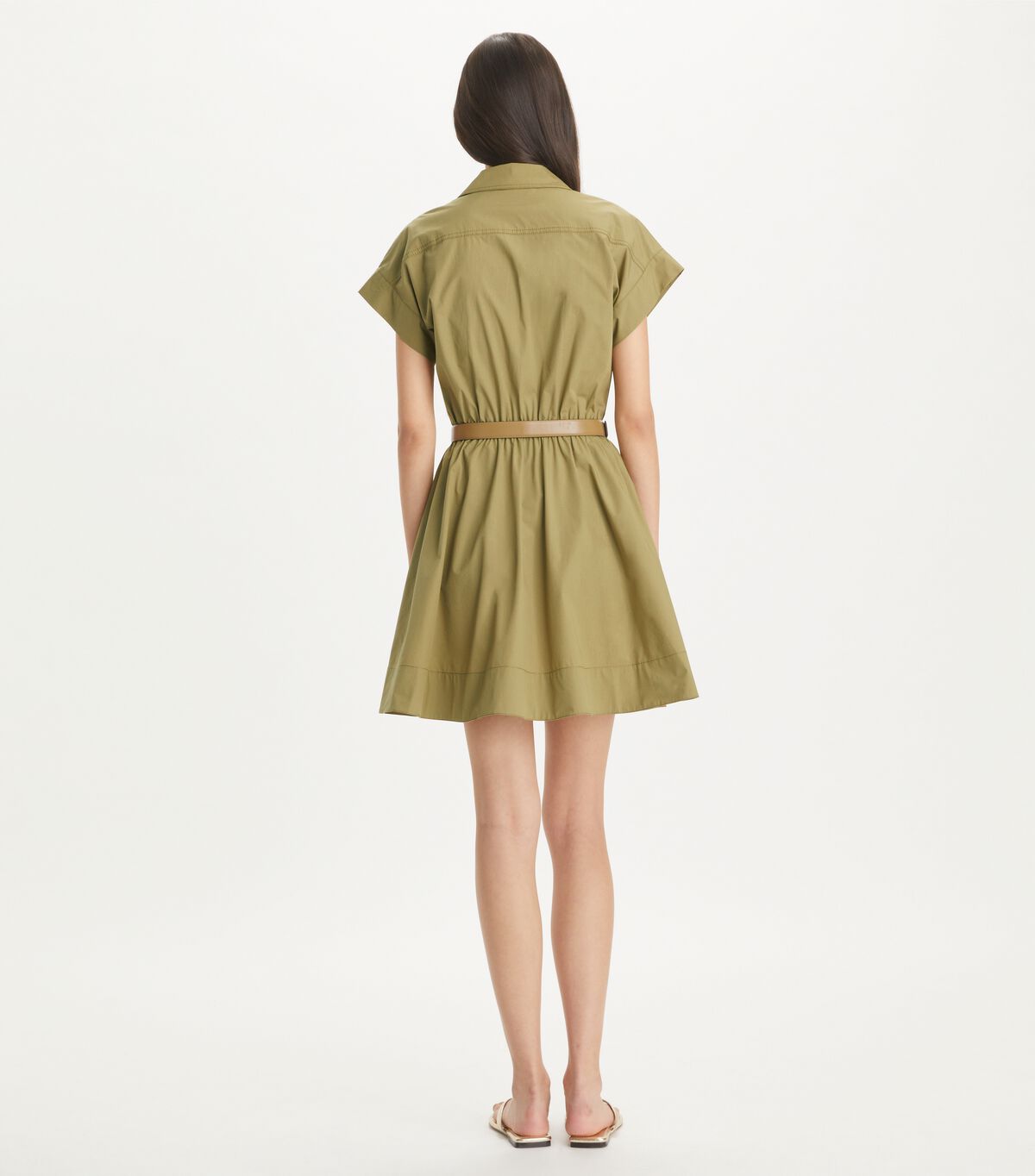 tory burch cotton poplin shirtdress