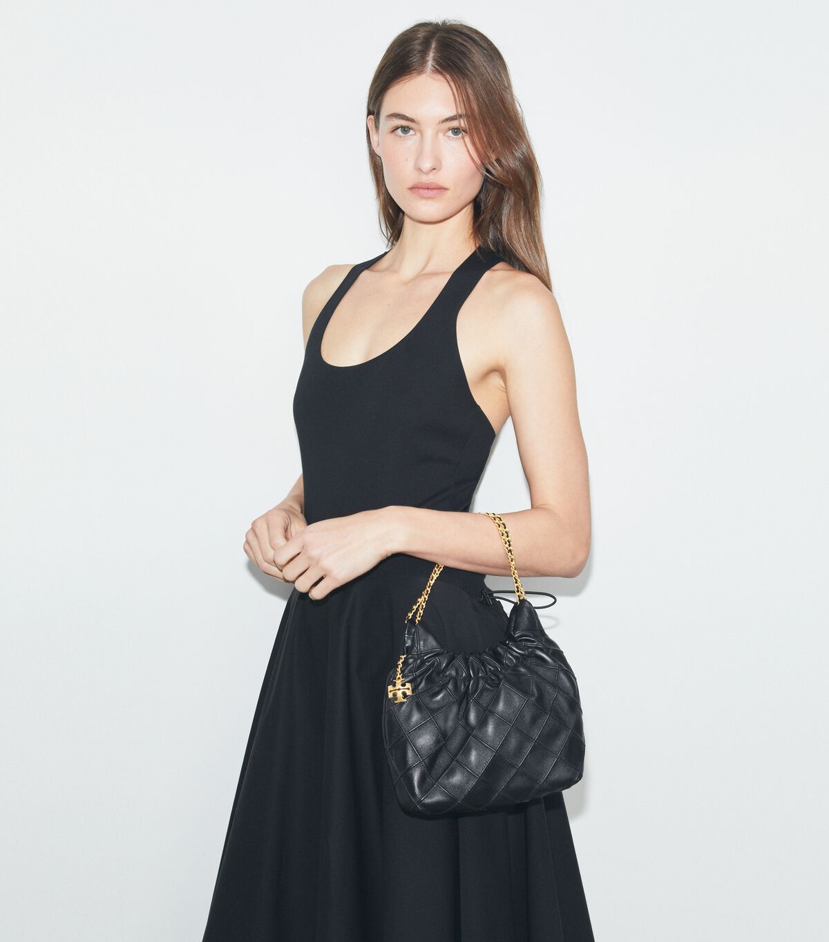 tory burch mini fleming soft hobo bag