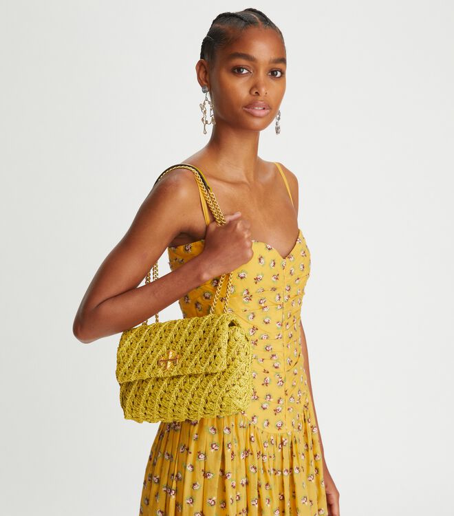 Kira Crochet Small Shoulder Convertible Bag | Handbags | Tory Burch
