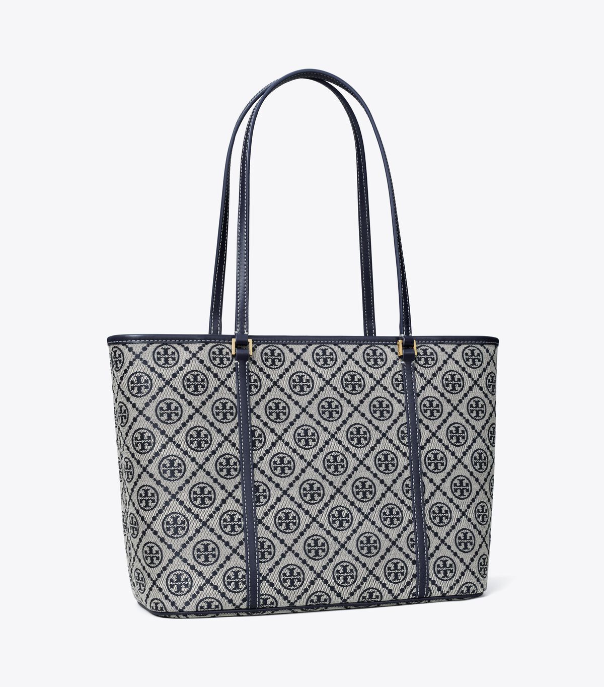 tory burch t monogram small zip tote