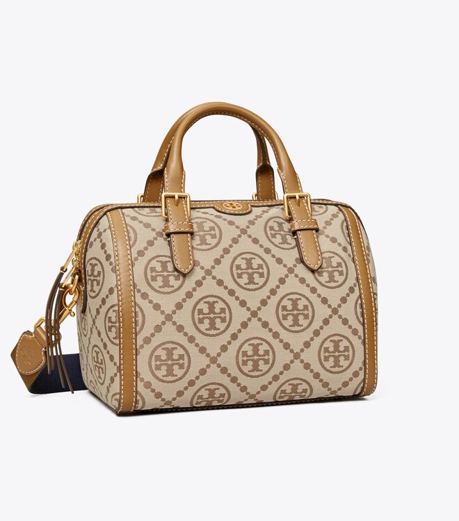 T Monogram Barrel Bag
