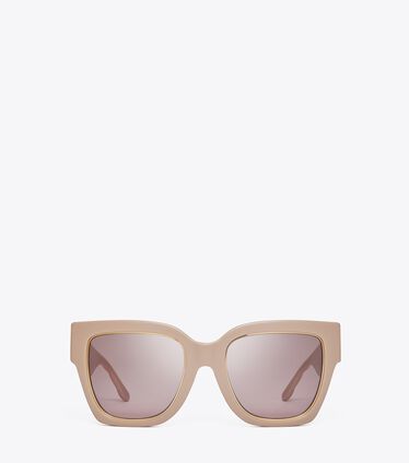 Kira Chevron Square Sunglasses