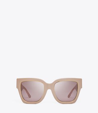Kira Chevron Square Sunglasses
