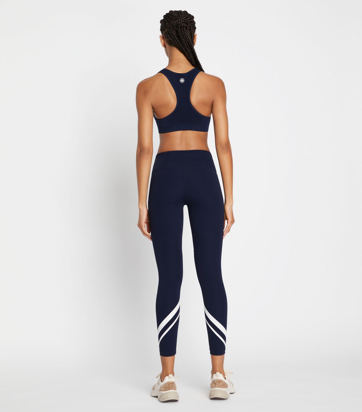 tory burch sculpt compression chevron 7 8 legging