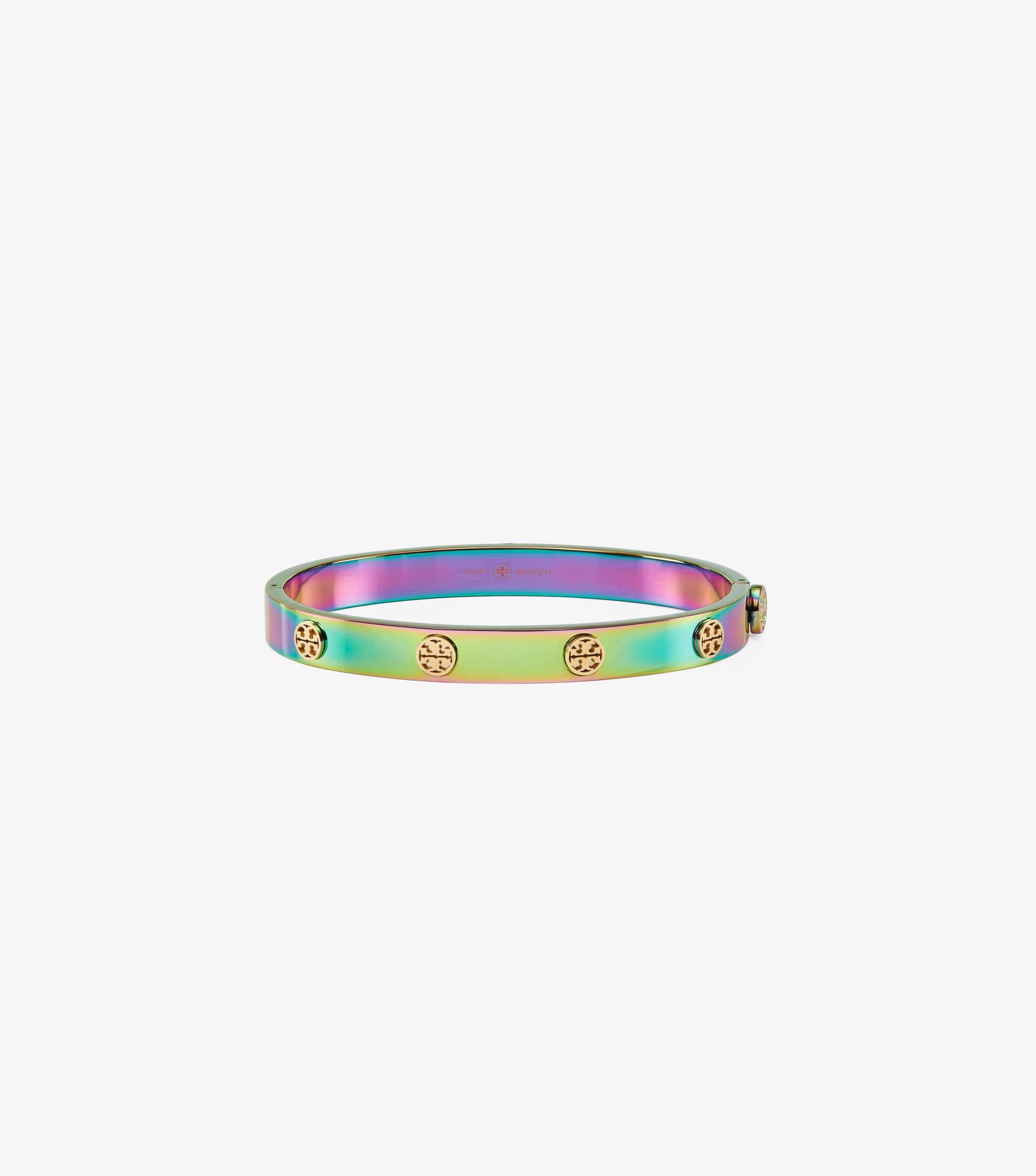 Tory burch logo discount stud hinge bracelet