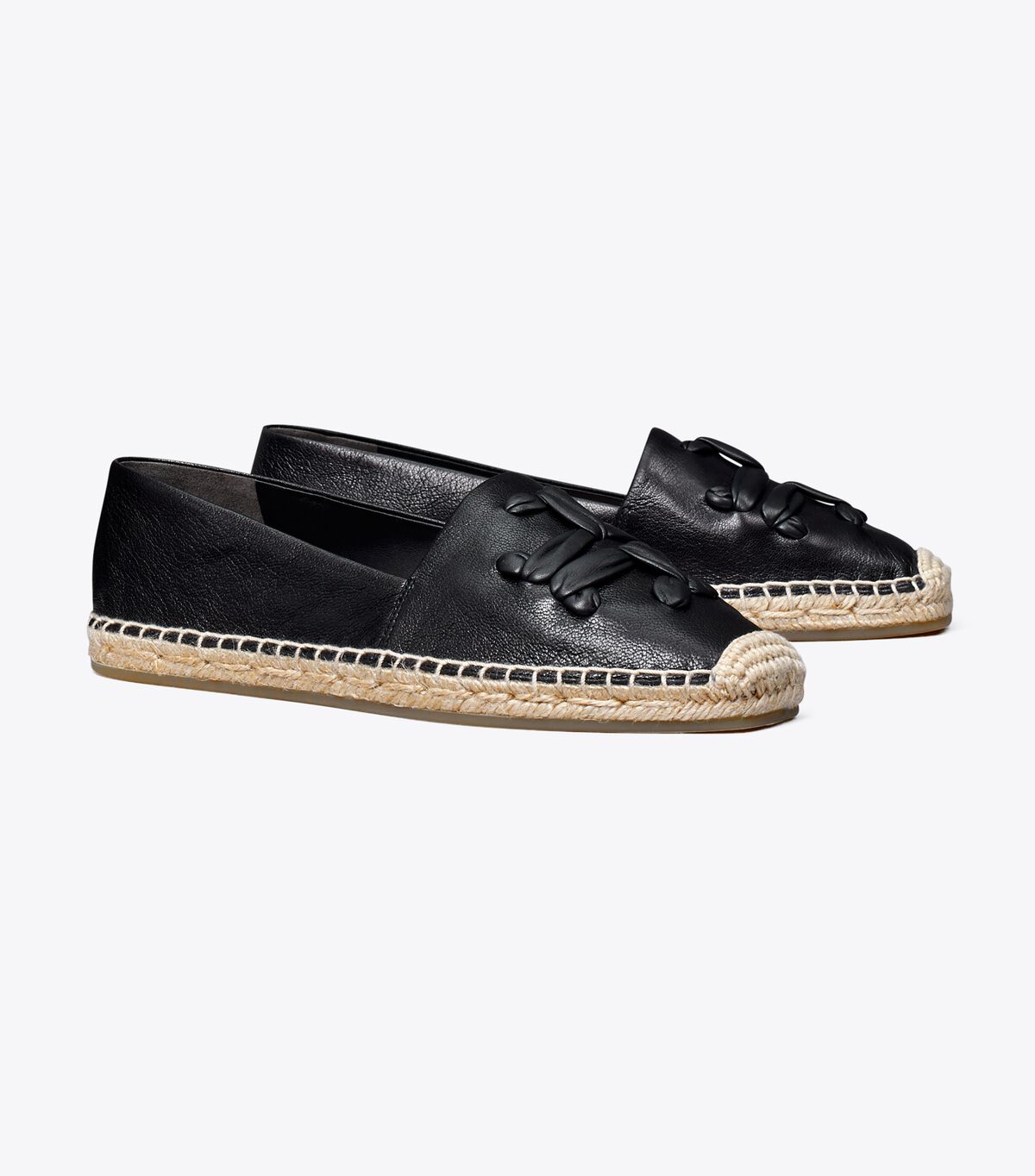 tory burch woven double t aline espadrille