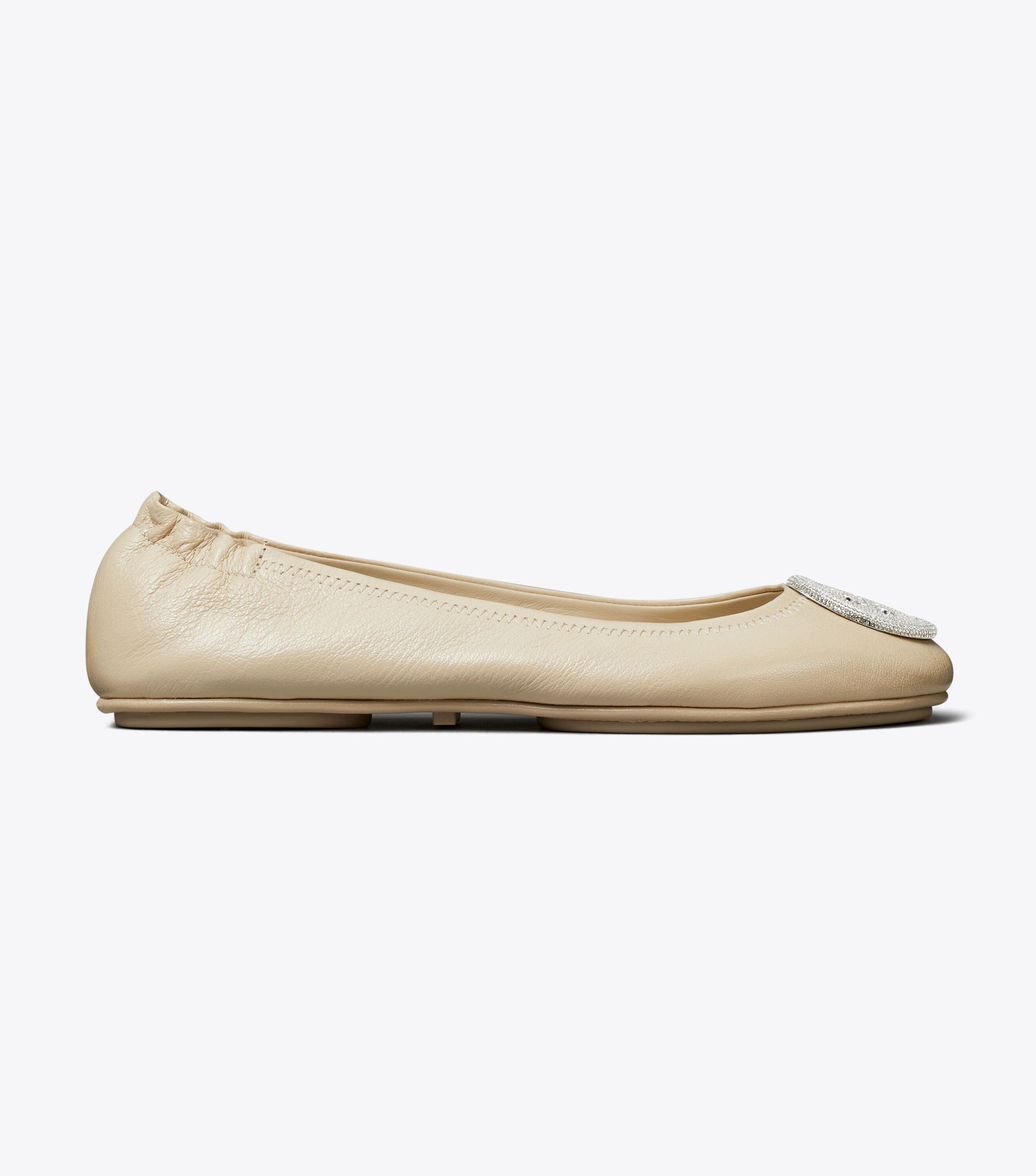 Minnie Pavé Travel Ballet, Tortora | Tory Burch KSA