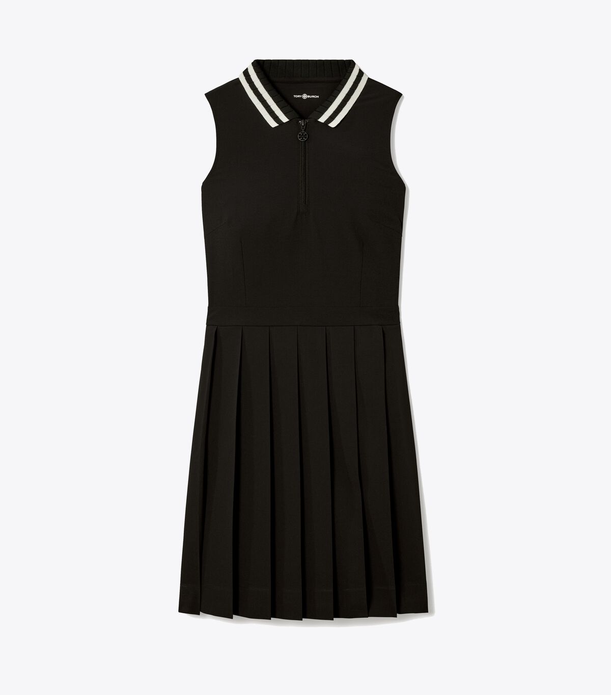 tory burch performance pleated dress