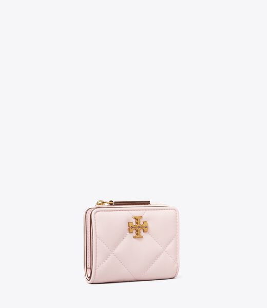 tory burch kira chevron diamond quilt bi fold wallet