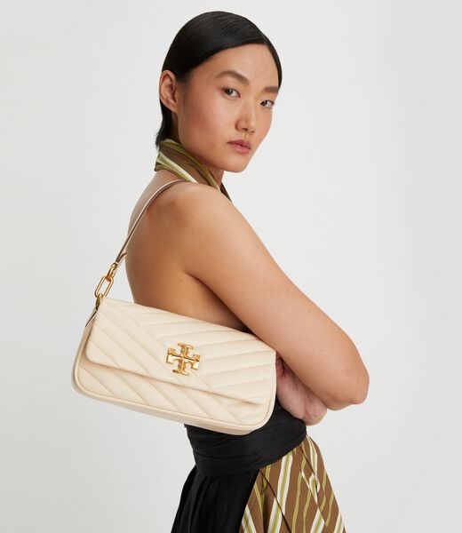 Small Kira Chevron Flap Shoulder Bag
