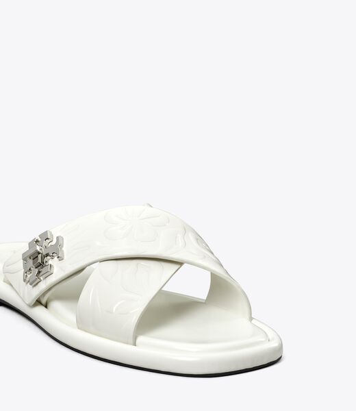 tory burch turnlock slide