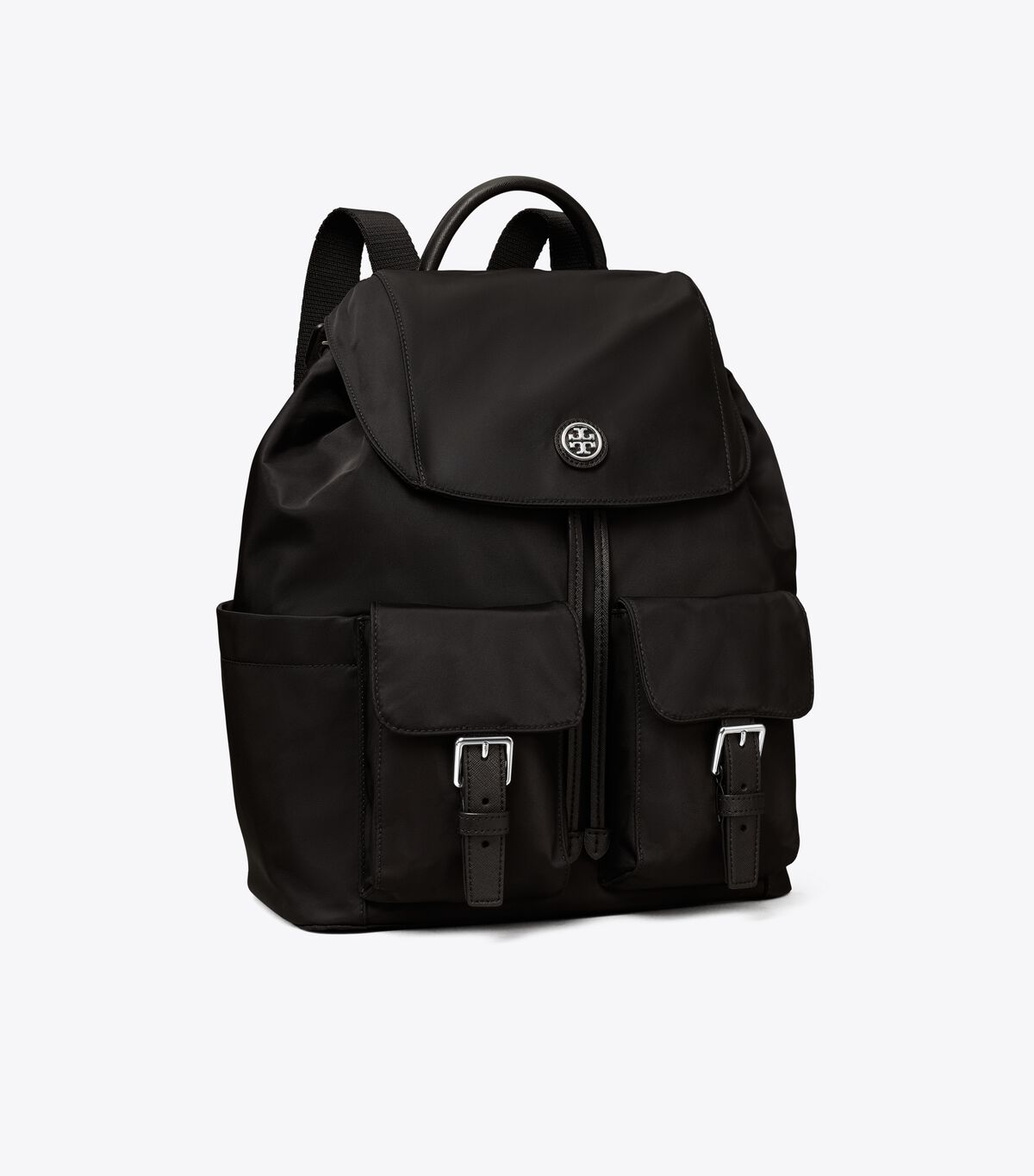 Nylon Flap Backpack