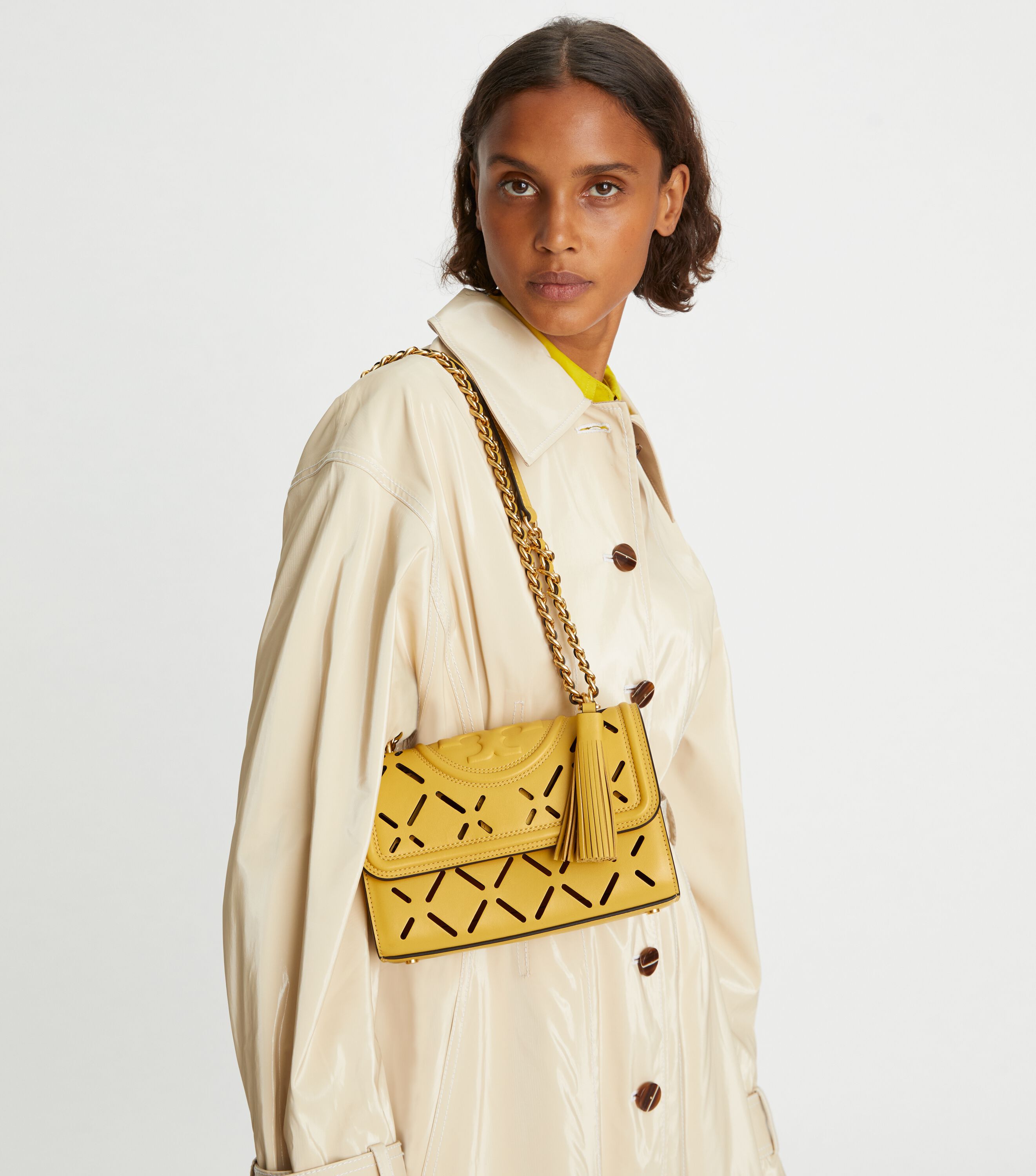 Tory burch fleming store large convertible shoulder bag