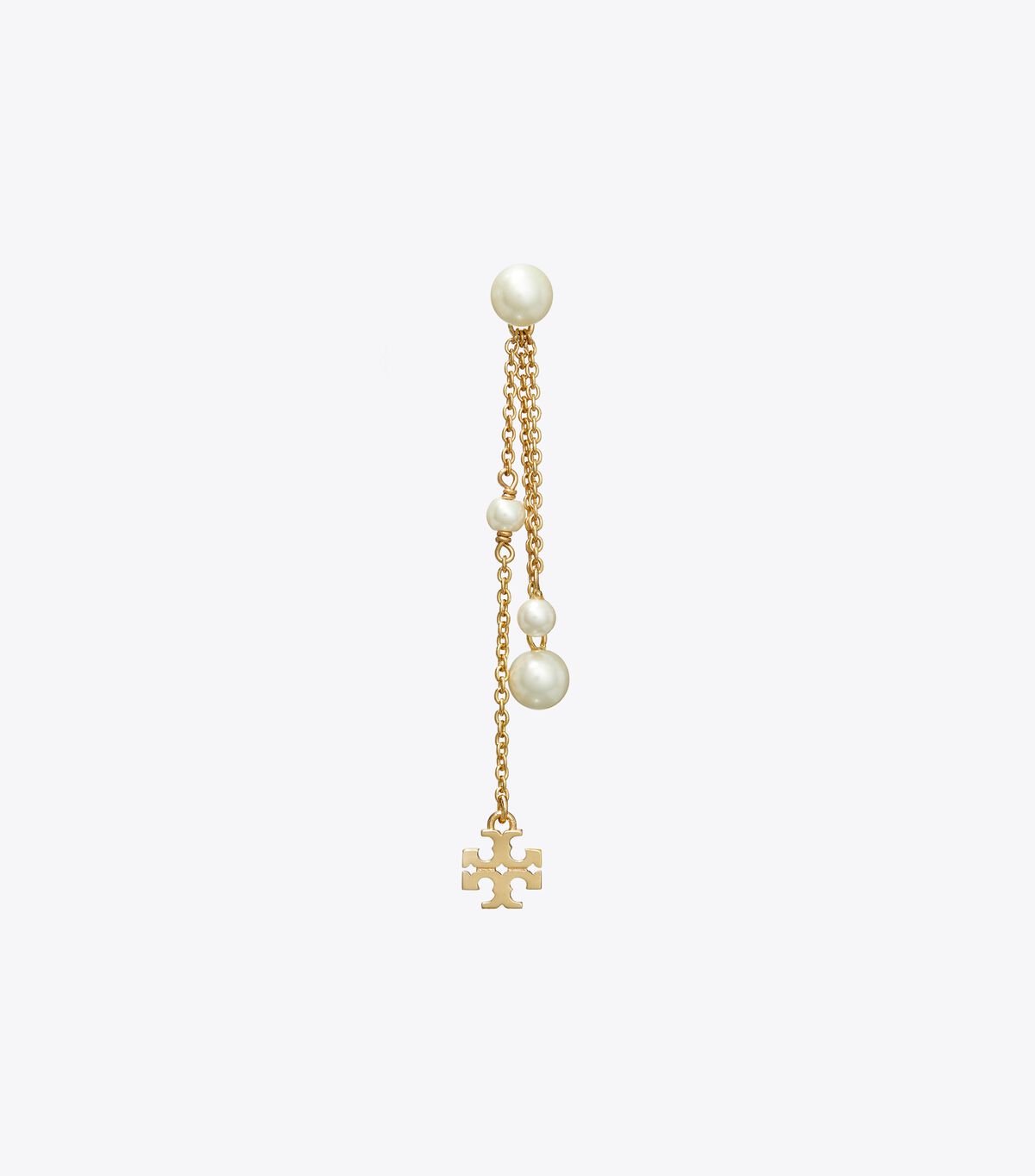 tory burch kira pearl linear earring