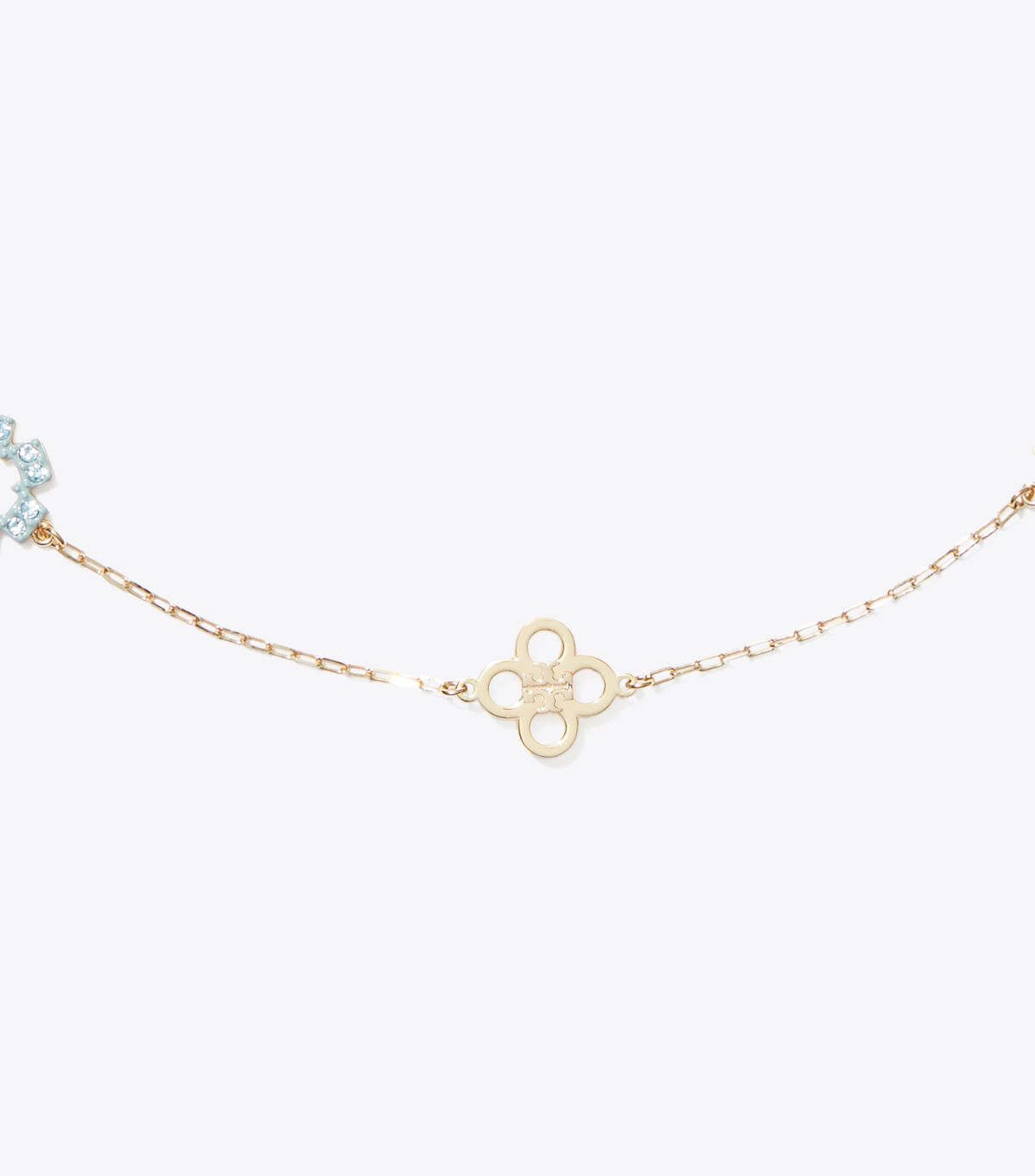 Forget Me Not Pavé Necklace tory burch forget me not pav necklace