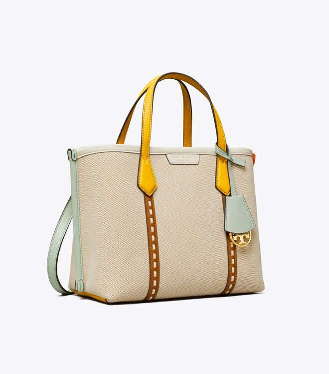 Perry Canvas Small Triple-Compartment Tote Bag | Tory Burch KSA Navigation  | Tory Burch