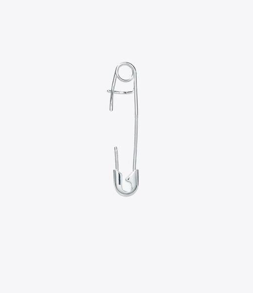 tory burch statement safety pin earring