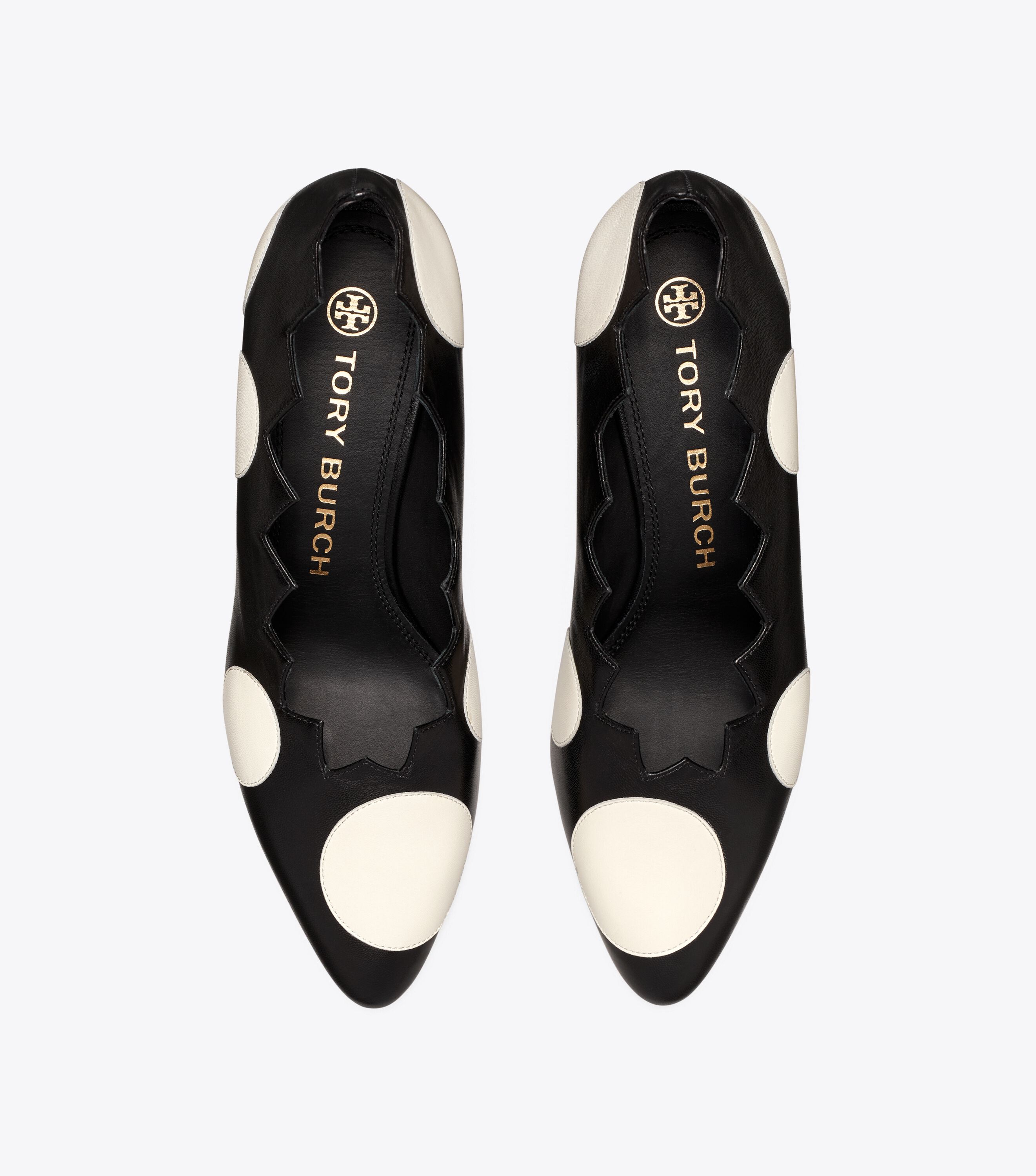 Tory burch 2025 polka dot sandals