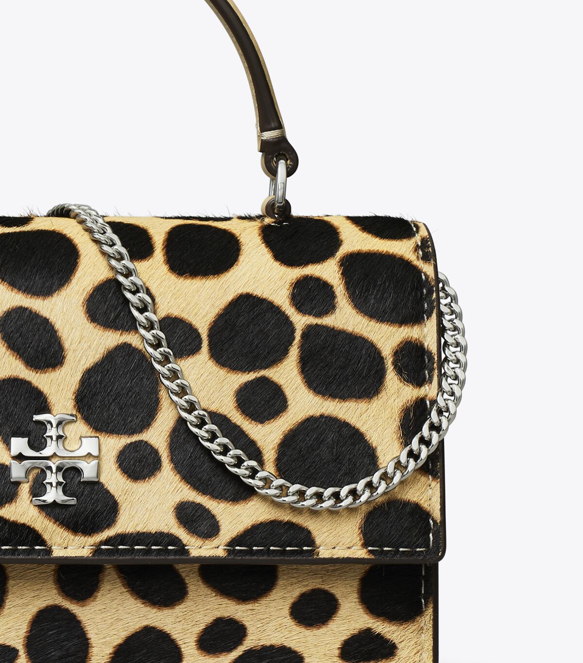 Mini Kira Calf Hair Top-Handle Crossbody tory burch mini kira calf hair top handle crossbody