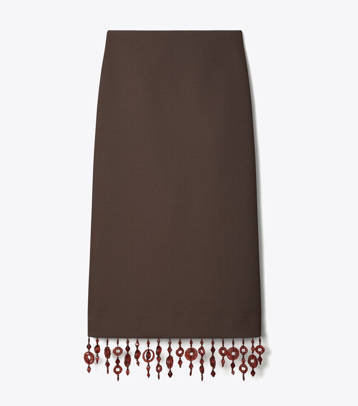 Embellished Crepe Skirt tory burch embellished crepe skirt