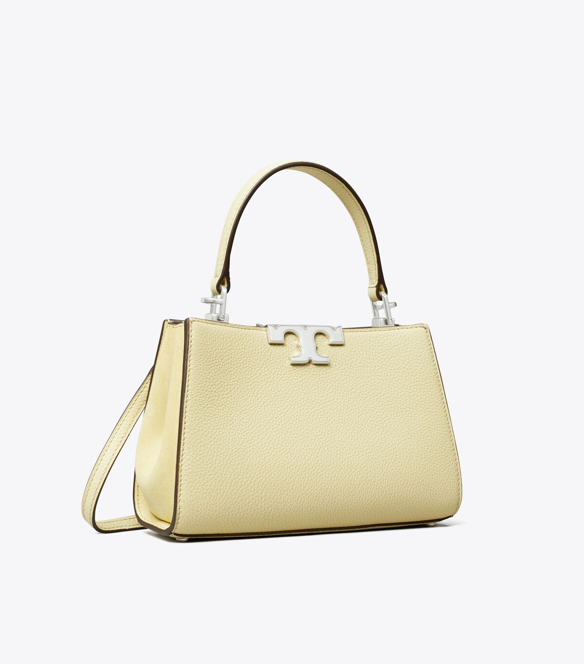tory burch mini eleanor pebbled satchel