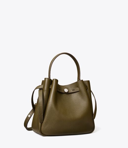 tory burch حقيبة دلو رومي