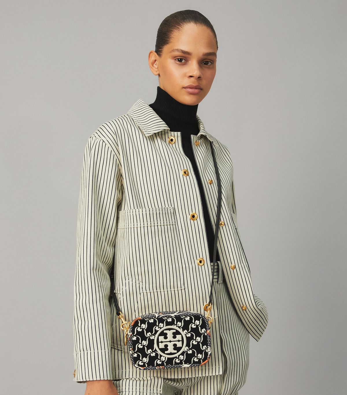 Túi xách Perry Bombé Mixed-Print Mini Bag | Tuixachhanghieu