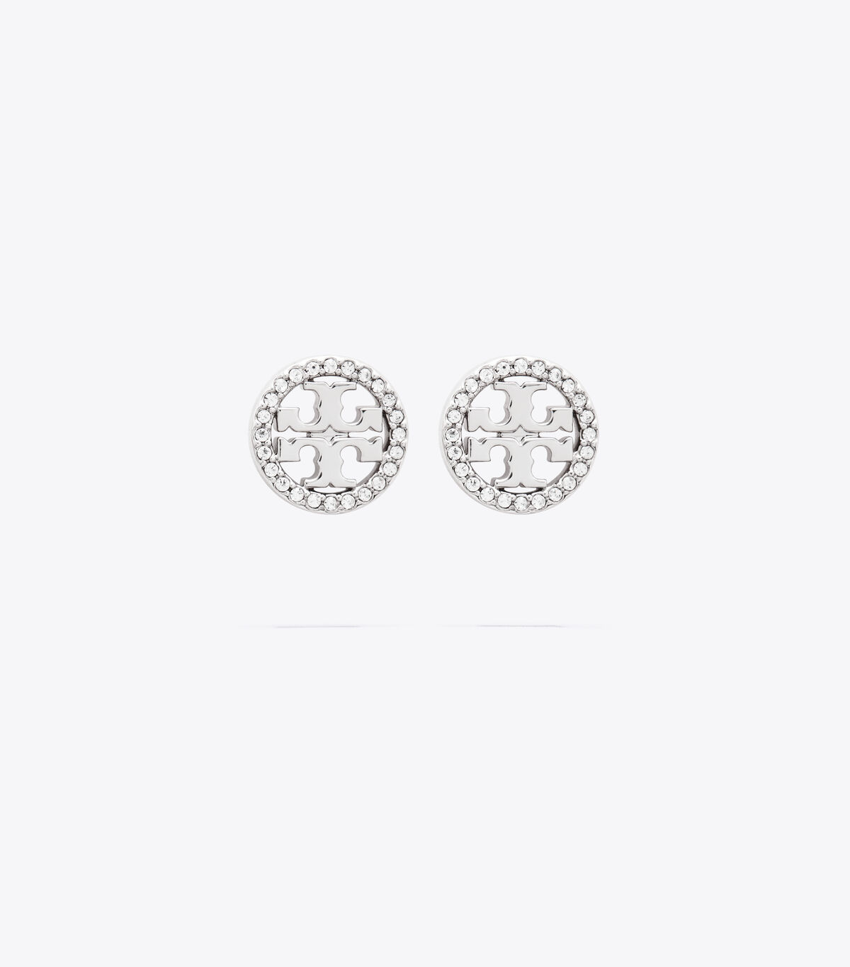 tory burch miller pave stud earring