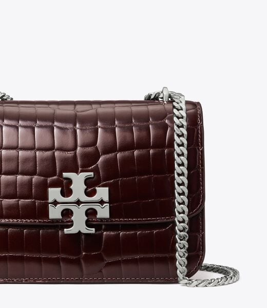 tory burch small eleanor croc embossed shoulder bag