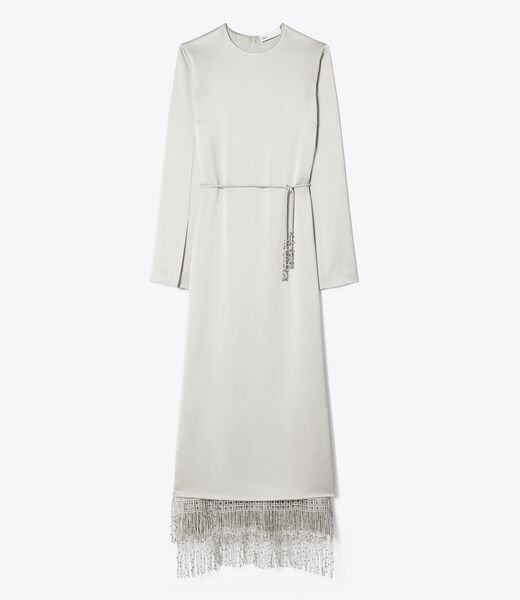 tory burch asymmetric crepe dress