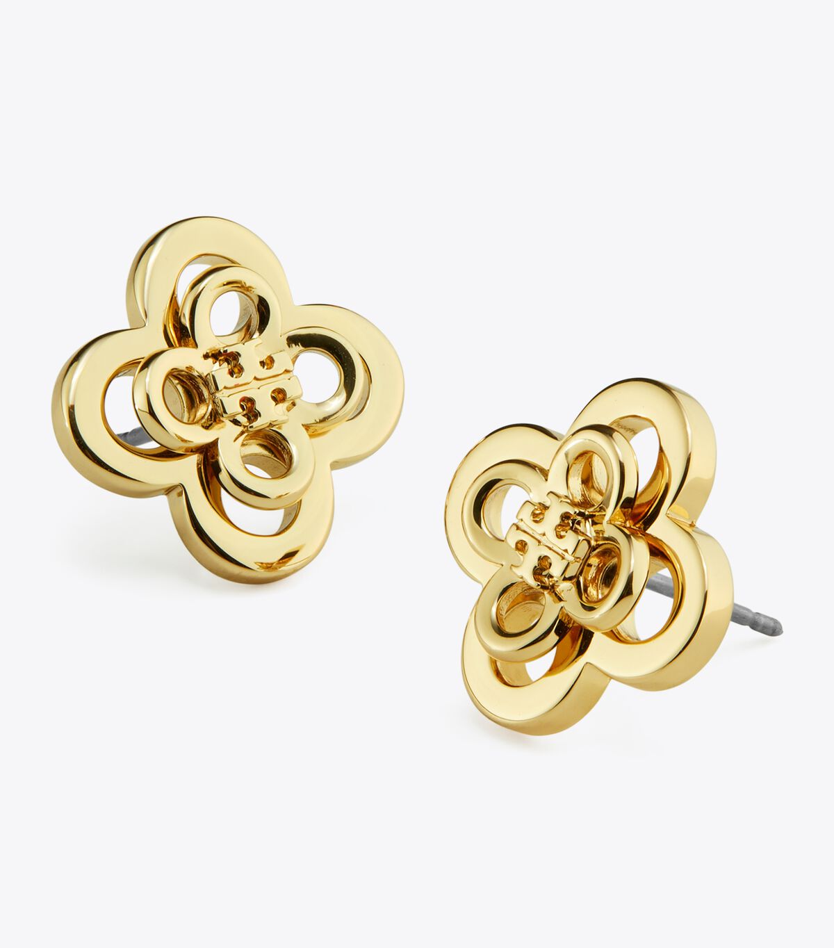 tory burch kira clover stacked stud