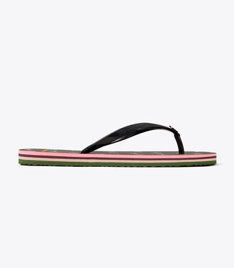 Printed Thin Flip-Flop | Shoes | Tory Burch