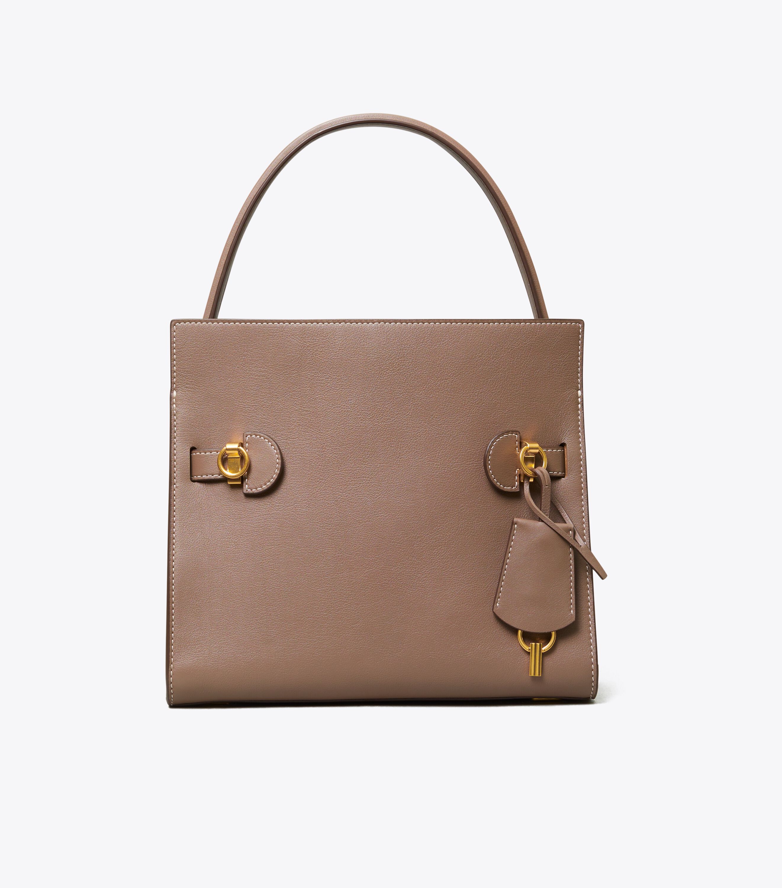 Lee Radziwill Small Double Bag, Clam Shell | Tory Burch KSA