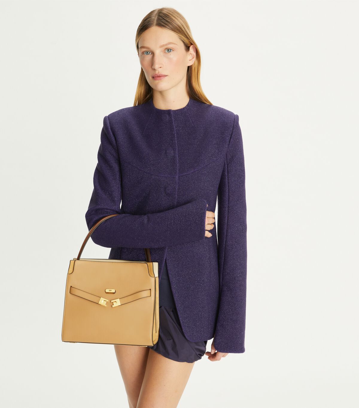 tory burch small lee radziwill double bag