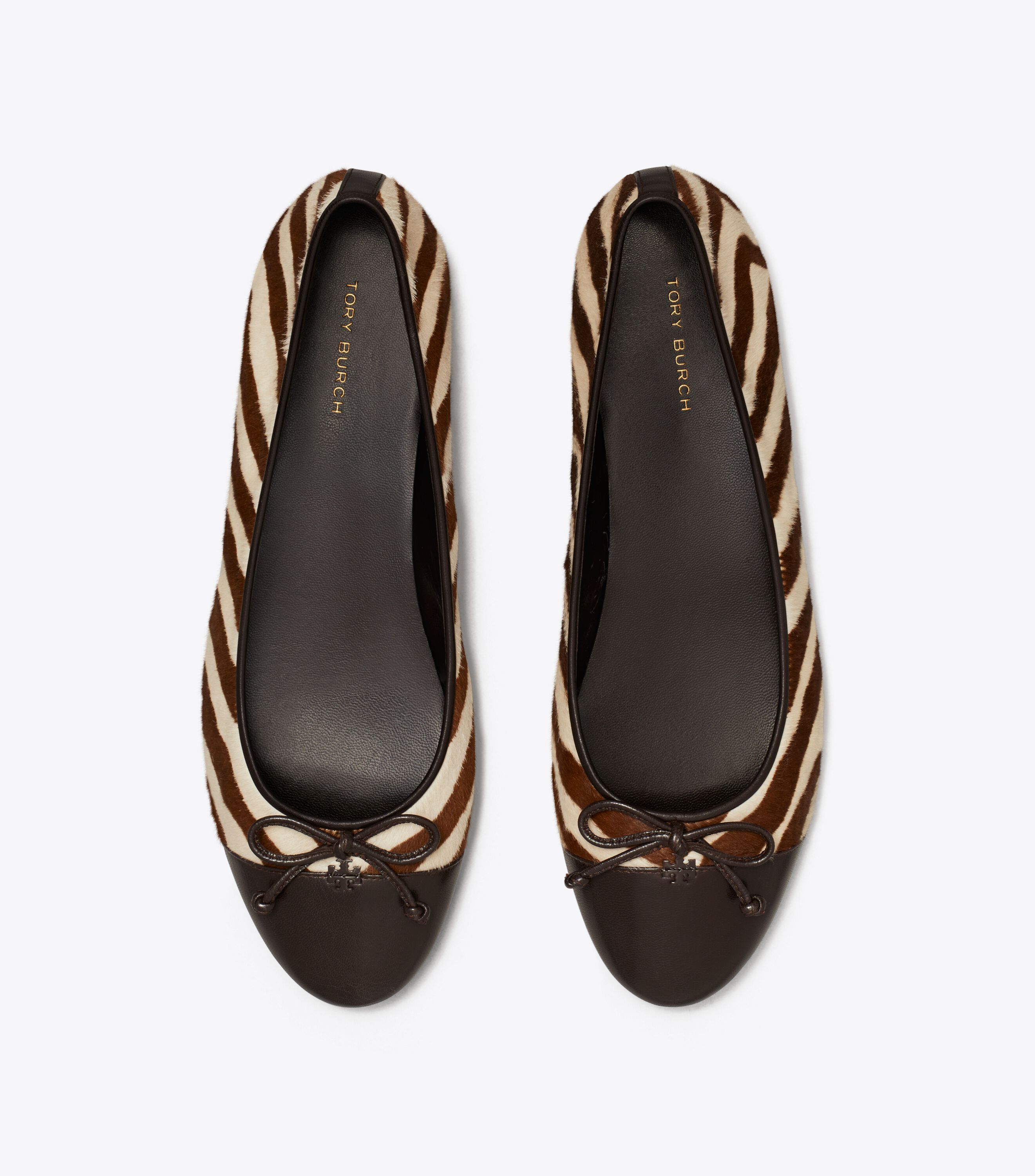 Tory burch cap toe discount ballet flat