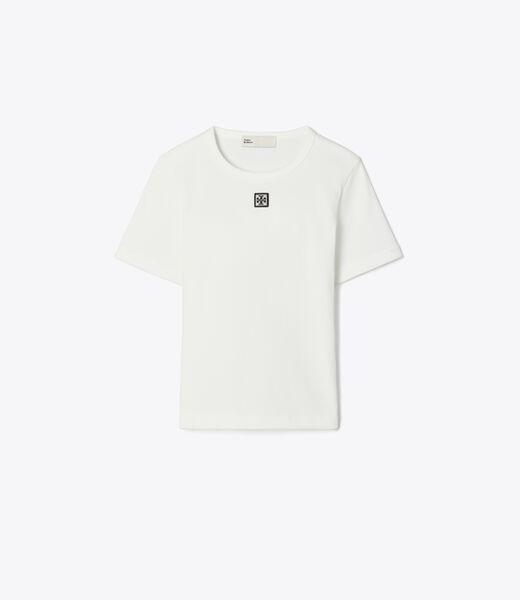 tory burch cotton rib t shirt