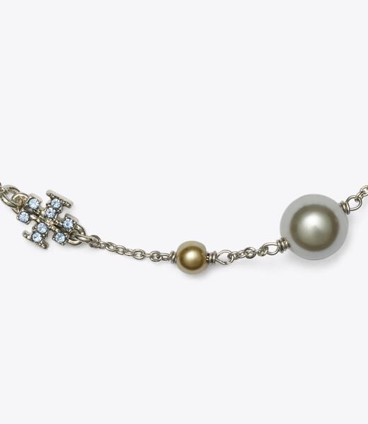 tory burch delicate moondance pearl and star bracelet