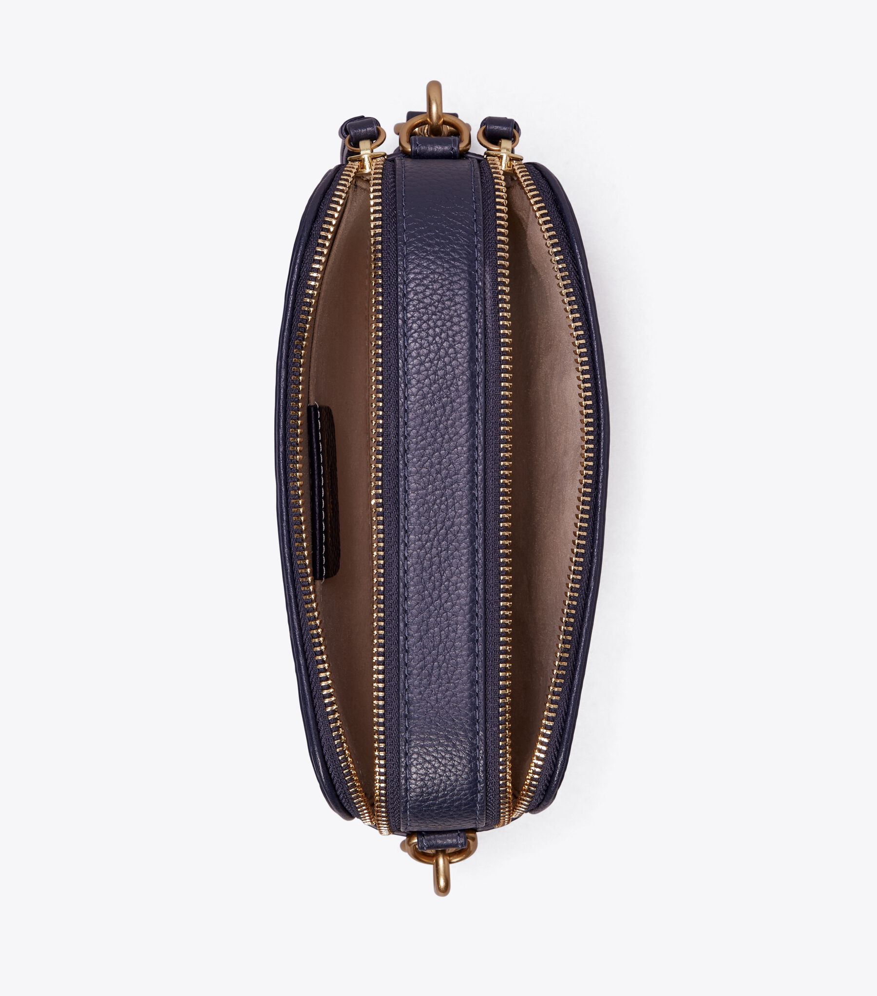 crossbody tory burch navy blue handbag