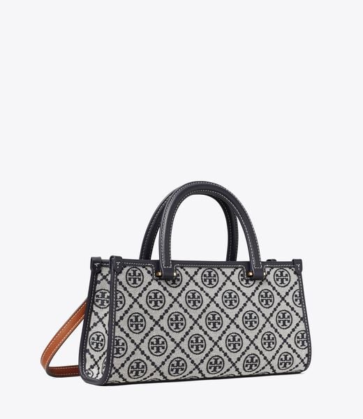 tory burch t monogram small east west tote