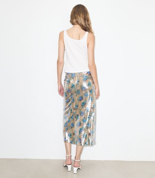 tory burch sequin skirt