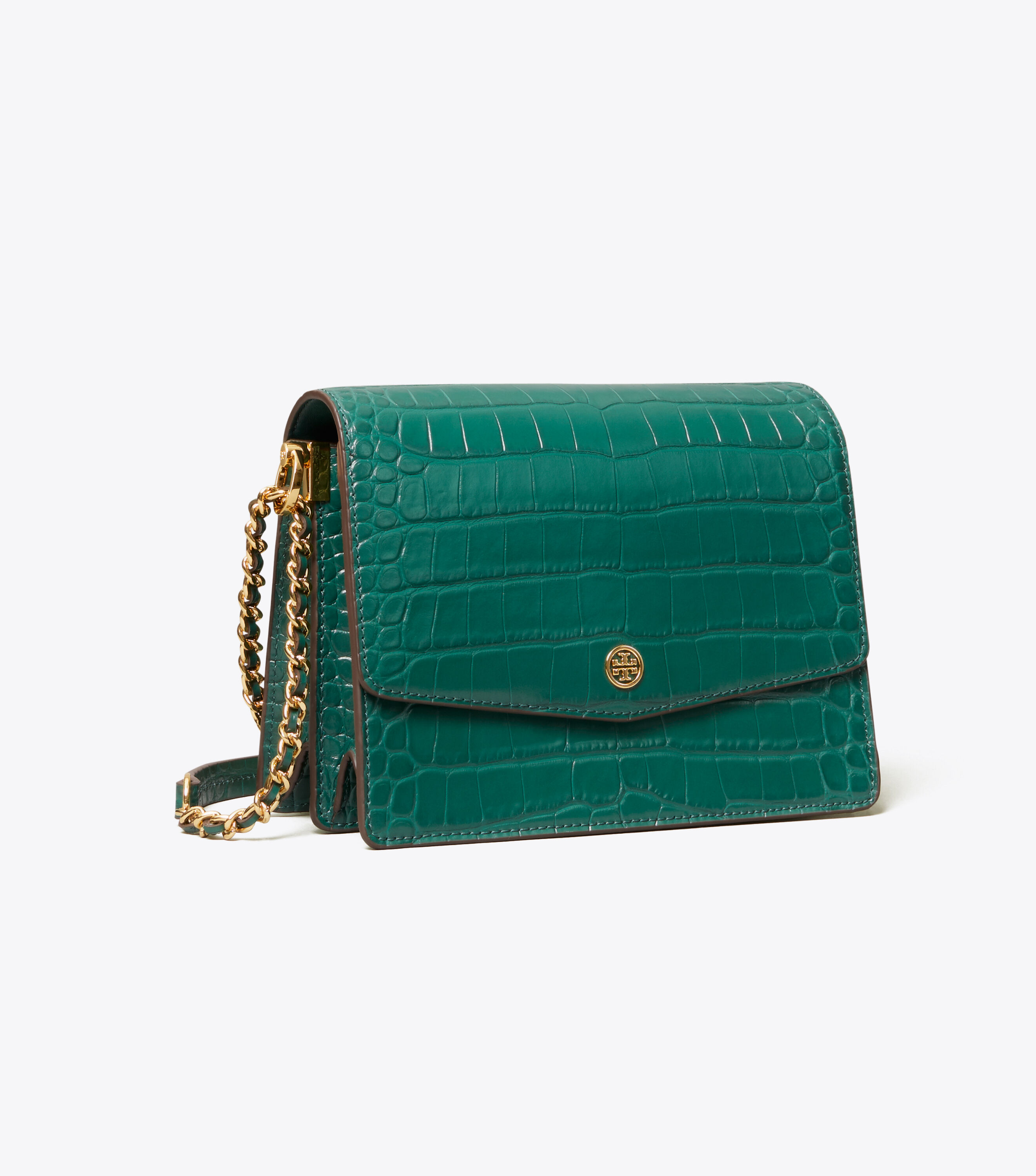 Robinson Embossed Convertible Shoulder Bag