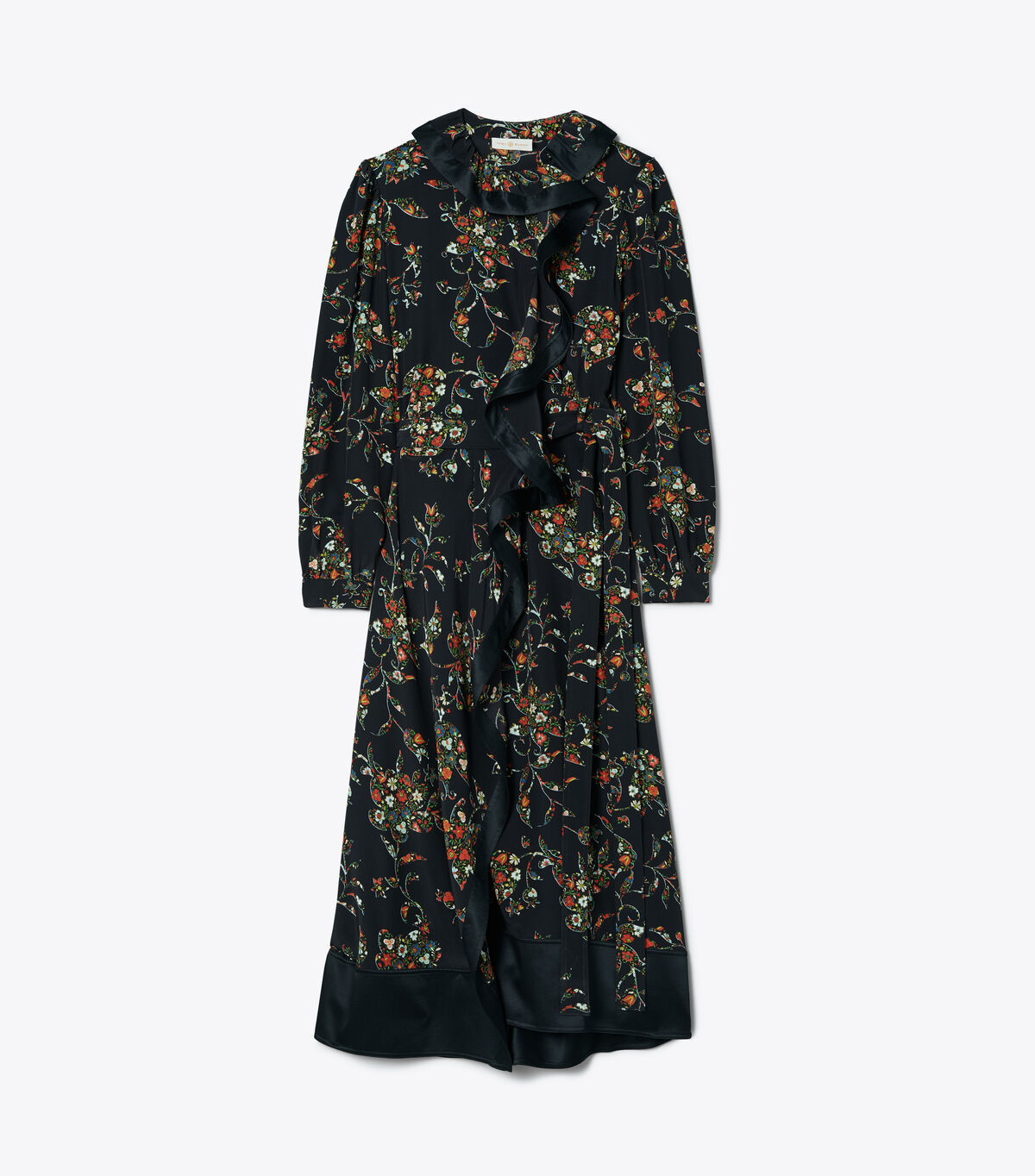 Printed Ruffle Wrap Dress | 016 | Wrap Dresses