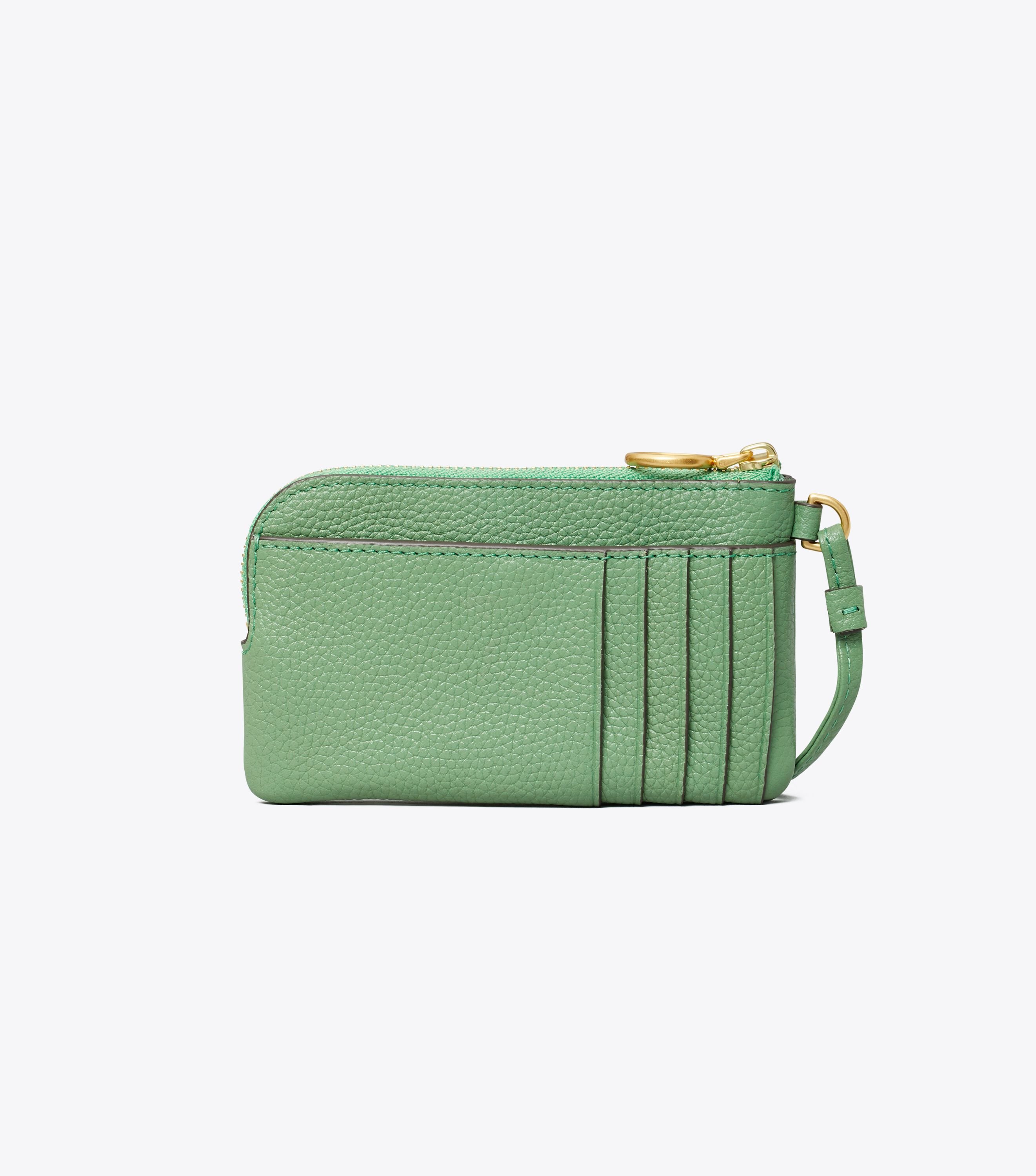 Perry Bombe Top zip Card Case