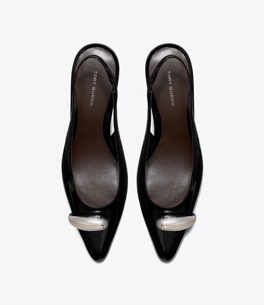 tory burch pierced slingback heel