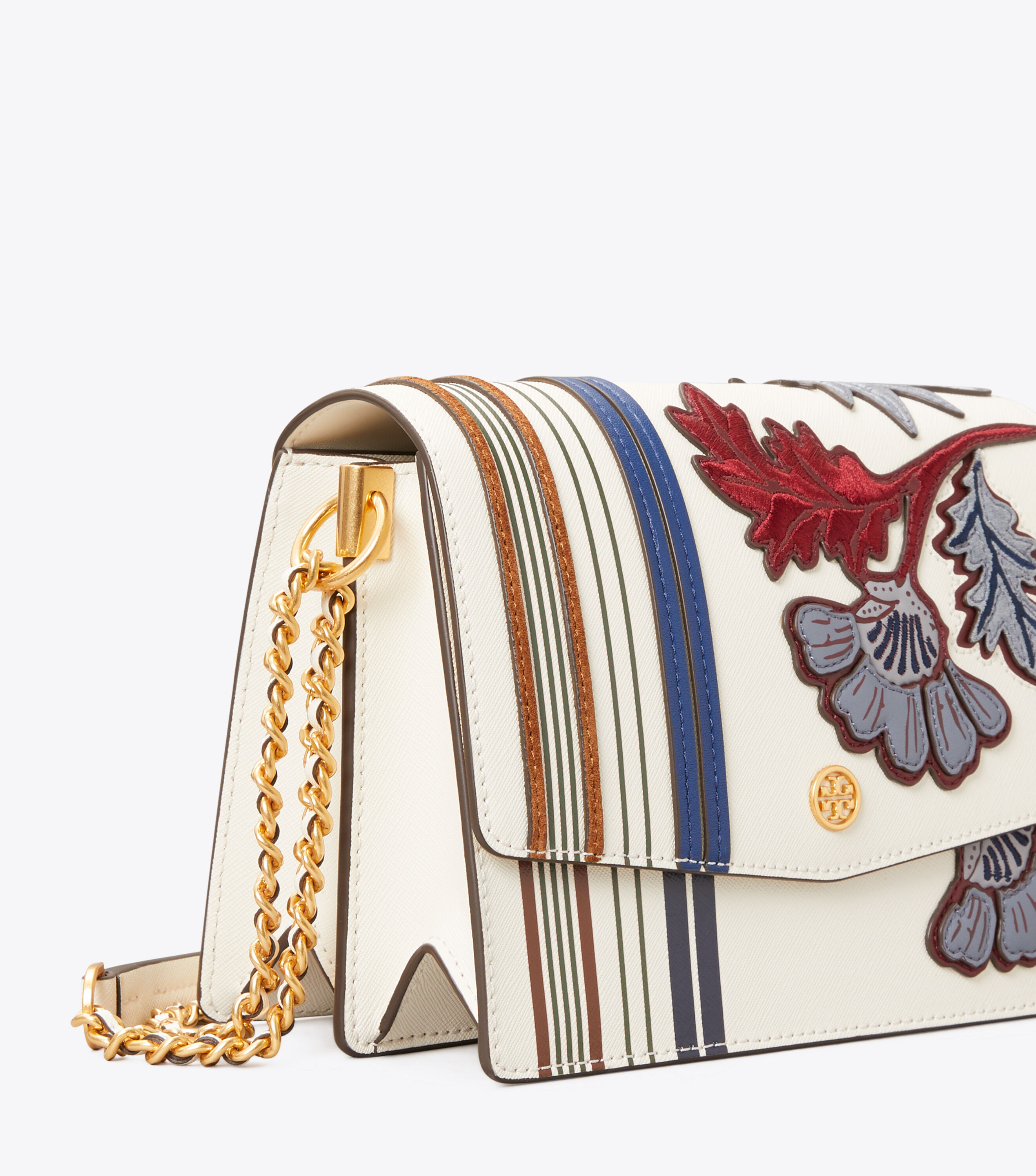 Tory burch robinson applique sales