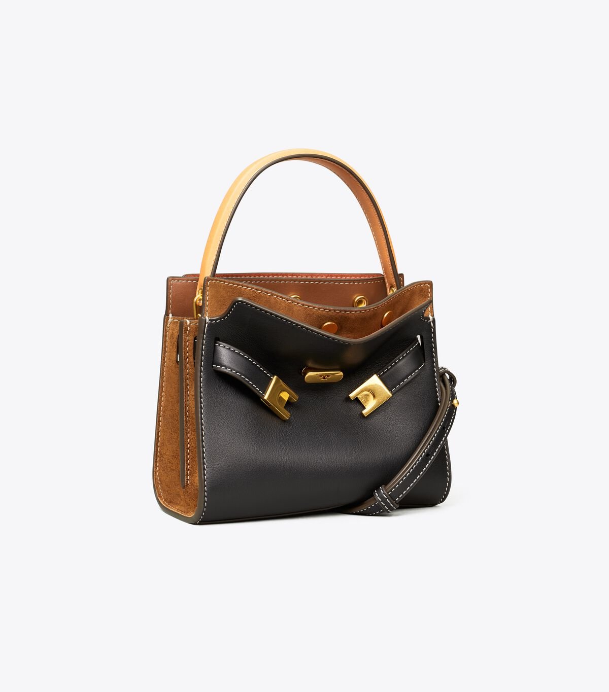 tory burch petite lee radziwill double bag