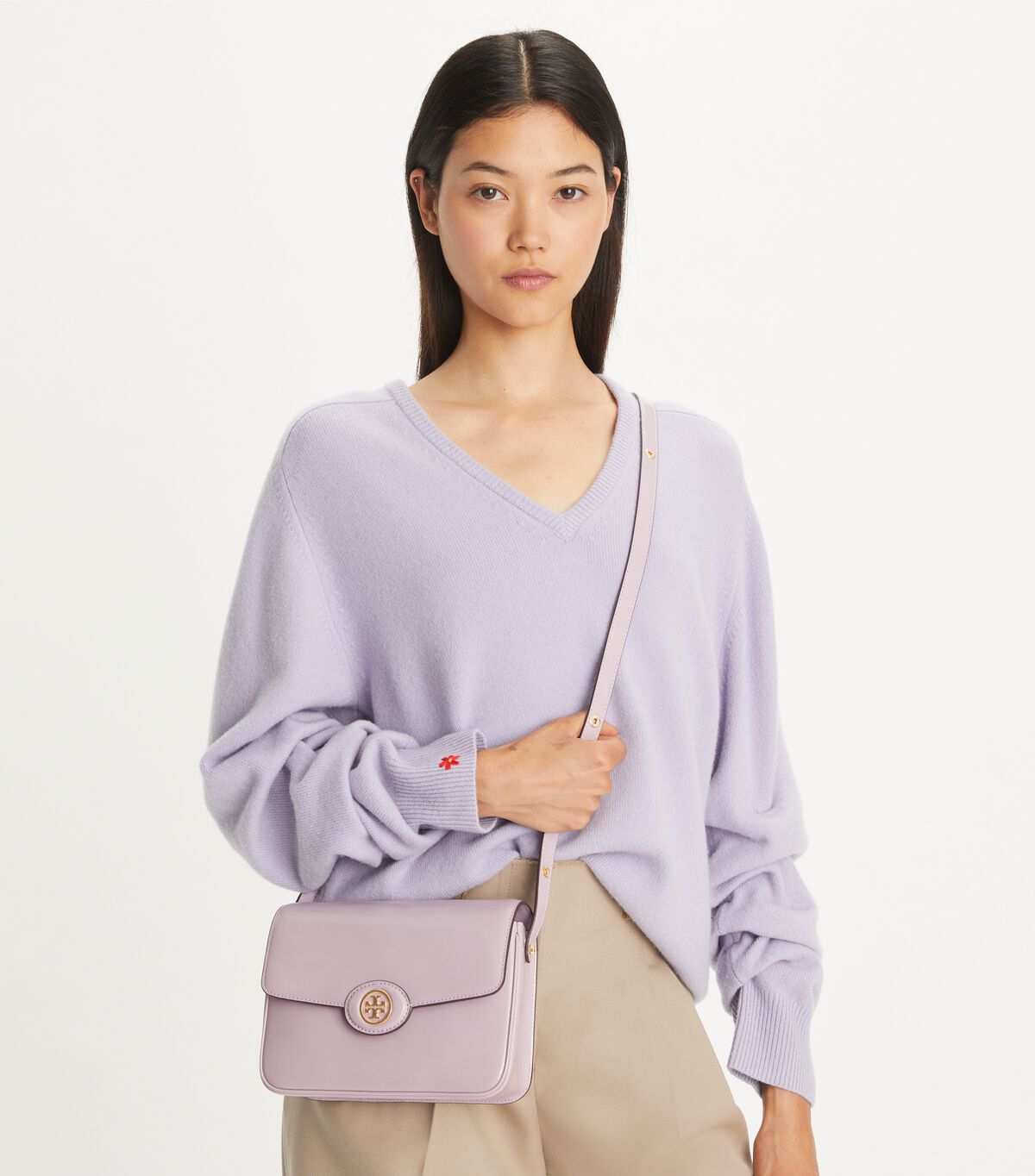 tory burch robinson spazzolato convertible shoulder bag