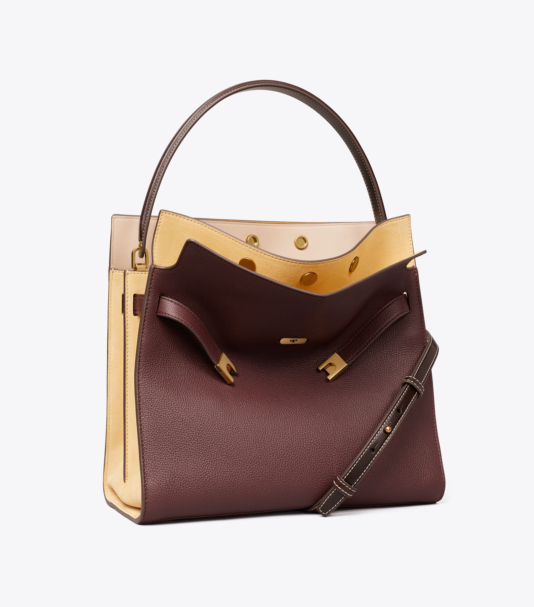 Lee Radziwill Double Bag, Beetle Berry Tory Burch KSA