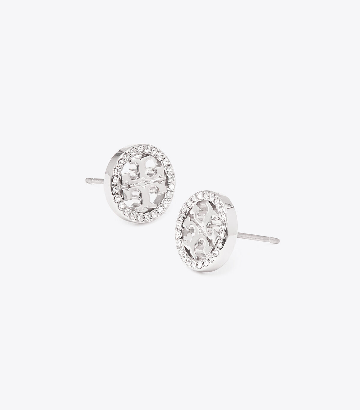 tory burch miller pave stud earring