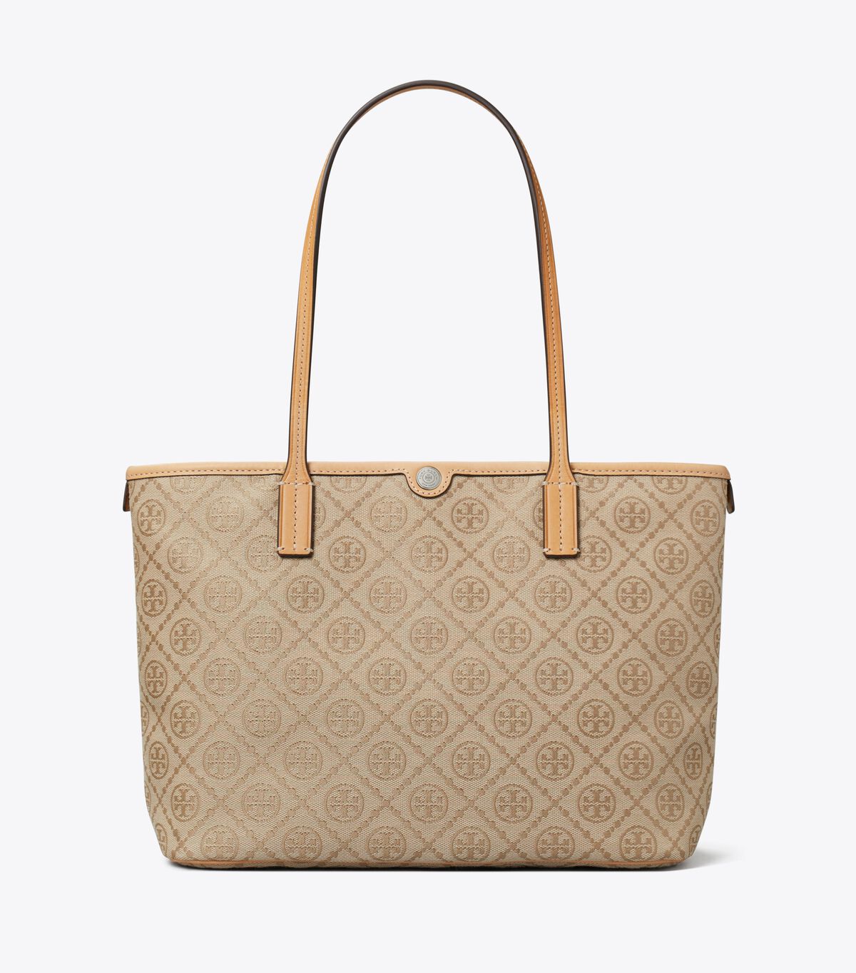 tory burch t monogram small zip tote